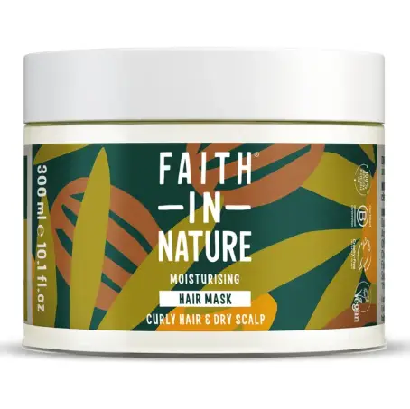 Faith in Nature Натуральная маска для волос с ши и арганой, 300 мл 