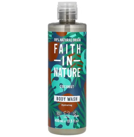 Faith in Nature Натуральний гель для душу з кокосом, 400 мл