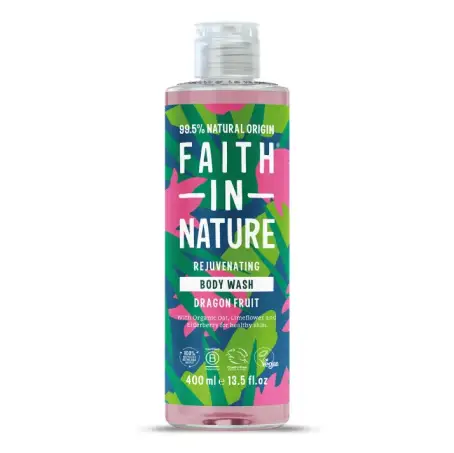 Faith in Nature Натуральний гель для душу з фруктом дракона, 400 мл