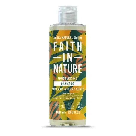 Faith in Nature Натуральний шампунь з ши та арганою, 400 мл