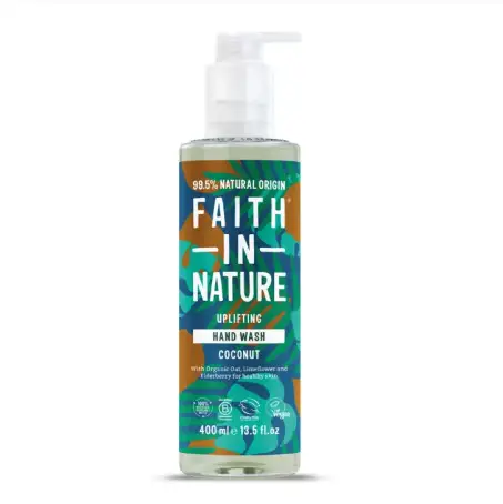 Faith in Nature Натуральне рідке мило для рук з кокосом, 400 мл