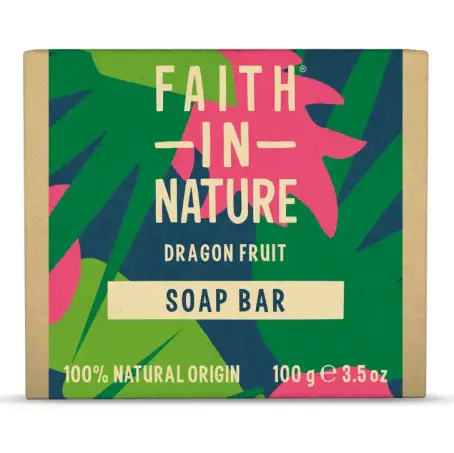 Faith in Nature Натуральне тверде мило з фруктом дракона, 100 г 