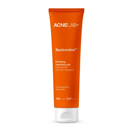 Очищающий гель для умывания Spotcontrol Purifying cleansing gel ACNELAB+ 150 мл