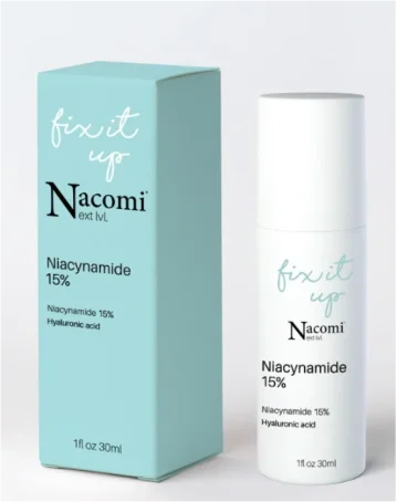 Сироватка для обличчя з Niacynamide 15% день/ніч Nacomi, 30 мл