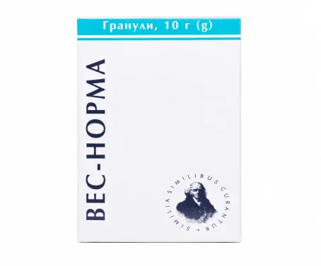 Вес-норма гранули, 10 г