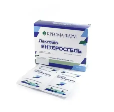 ЛактобіоЕнтеросгель паста д/перор. застос. по 15 г №10 в пак.