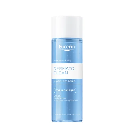 Очищующий тонік Eucerin (Юцерин) DERMATOCLEAN для чутливої шкіри всіх типів, 200 мл