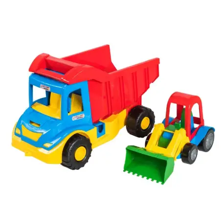 Игрушка Грузовик с трактором "Multi truck"