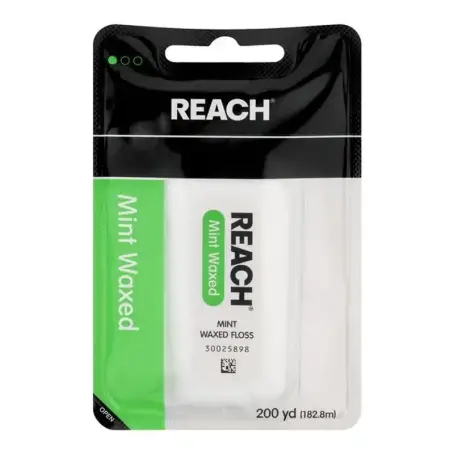 Зубная нитка REACH MINT WAXED FLOSS 50 м