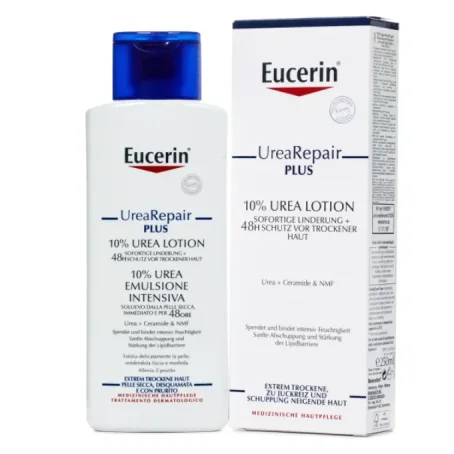 Увлажняющий лосьон Eucerin 10% UreaRepair Plus для сухой кожи тела, 250 мл