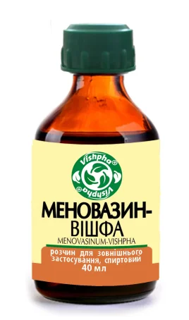 Меновазин-Вішфа 40 мл р-н спирт. фл.
