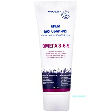 КРЕМ PHARMEA Омега 3-6-9 інтенс. зволож. 60 мл