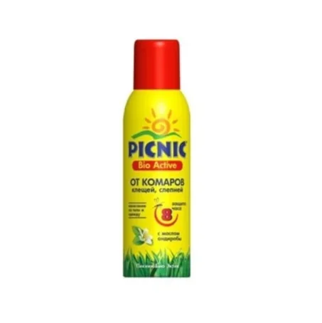 Аерозоль Picnic Bio Active від комарів і комах, 125 мл