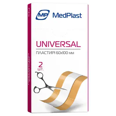 НАБІР ПЛАСТ. МР MEDPLAST UNIVERSAL 60 х 100 мм №2