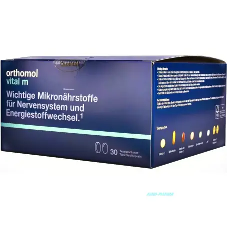 ОРТОМОЛ ВИТАЛ М д/муж. №30 набор гран.