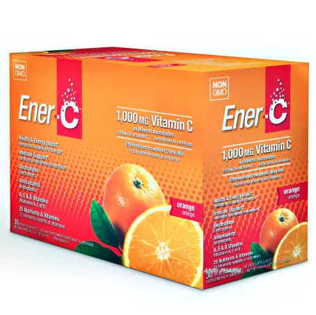 ENER-C ВИТАМИН С 1000 мг С АПЕЛЬСИН. ВКУСОМ №30 пак.