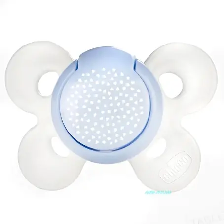 СОСКА ПУСТЫШКА CHICCO Physio Comfort силік. ортодонт. 0-6 міс. блак.
