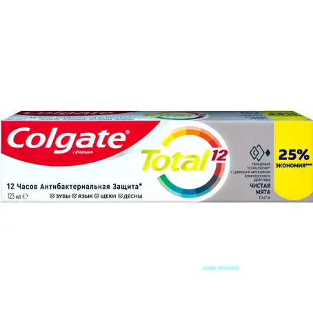 Зубная паста COLGATE TOTAL 12 Чиста м'ята 125 мл