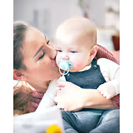 СОСКА ПУСТУШКА PHILIPS AVENT Ultra soft силік. ортодонт. д/хлопч. 0-6 міс. №2 SCF222/01