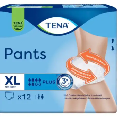 Підгузки-трусики урологічні Tena Pants Plus XL, 12 штук