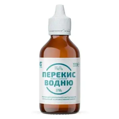 Перекис водню 3% 100 мл р-н фл.