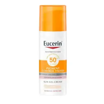 Крем-гель Eucerin Sun Pigment Control SPF 50+ сонцезахисний з тонуючим ефектом, 50 мл