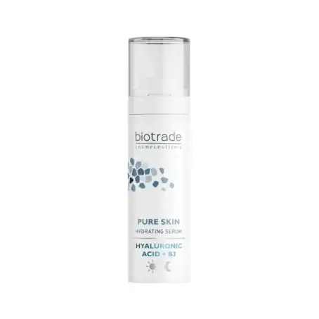Сироватка Biotrade Pure Skin з Гіалуроновою кислотою та Ніацинамідом для інтенсивного зволоження шкіри 30 мл