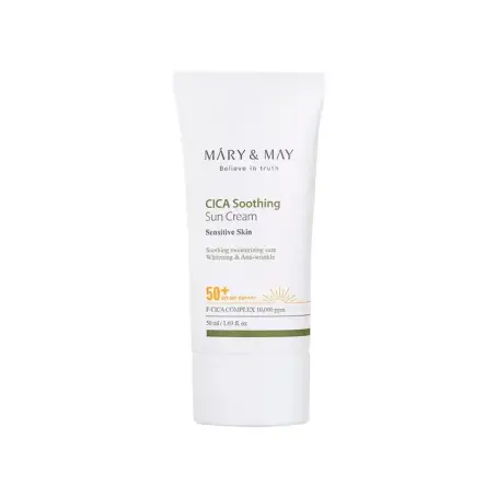 Крем Mary&May заспокійливий сонцезахисний SPF 50+ PA++++ 50 мл 