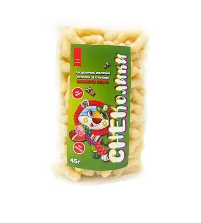 Палочки Healthy Generation Снеколики амарантовые со стевией 45 г