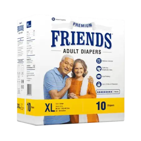 Підгузники для дорослих Friends PREMIUM, денні, розмір XL, 10 шт.