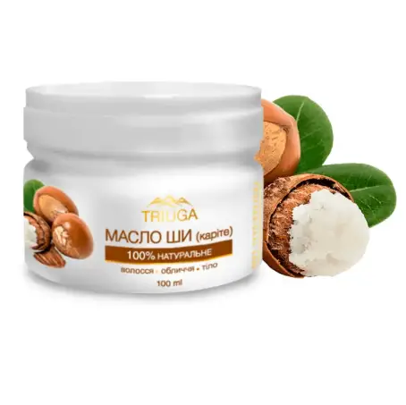 Масло Ши (карите) Triuga Ayurveda для волос, лица, тела, 100 мл