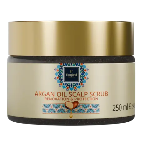 Famirel Argan Oil скраб для шкіри голови з аргановою олією 250мл