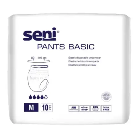Труси поглинаючі для дорослих Seni Pants Basic Medium, 10 штук
