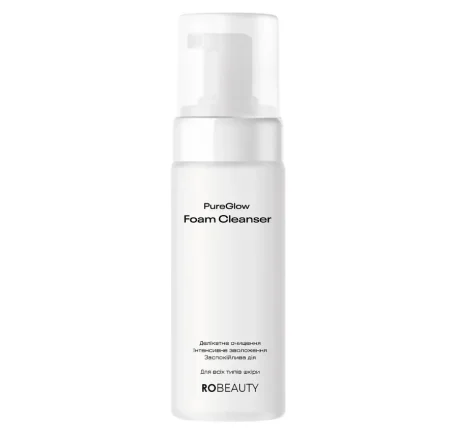 ROBEAUTY ПІНКА PUREGLOW FOAM CLEANSER Д/ОЧИЩ. ШКІРИ З КОМБУЧЕЮ 150мл