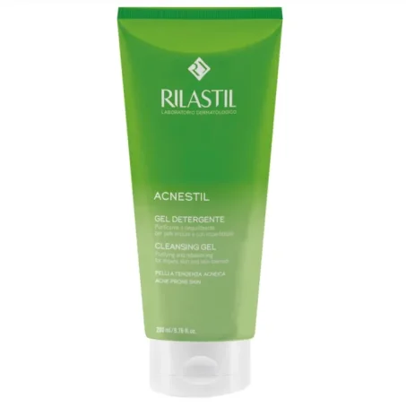 Ріластіл Акнестіл, Делікатний очищуючий гель для шкіри схильної до акне, 200 мл