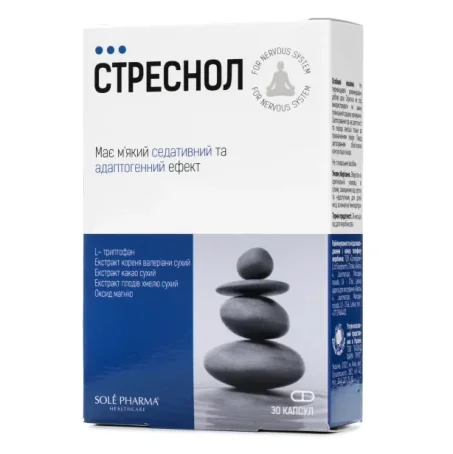 Стреснол капсулы, 30 шт.