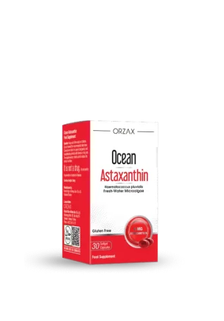 Дієтична добавка для покращення зору Orzax Ocean Astaxanthin, 30 капсул