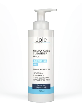 Гель для умывания JOLE Gentle Calming Cleanser Увлажнение и успокоение, 200 мл