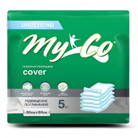 Пелюшки гігієнічні MyCo Cover 60х90см №5