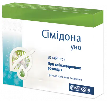 Симидона Уно таблетки по 6,5 мг, 30 шт.