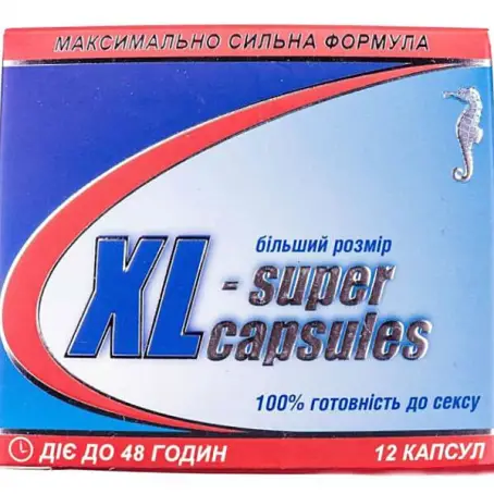 XL-Супер капсулы, 12 шт.