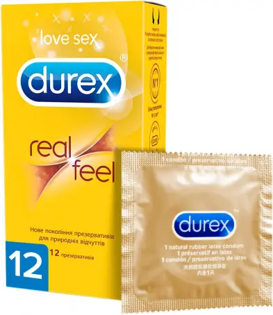 Презервативы Durex №12 Real Feel