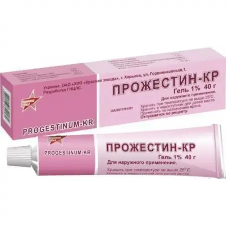 Прожестин-КР гель 1% 40 г