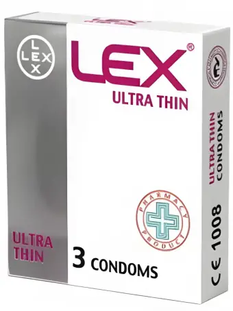Презервативы LEX Ultra Thin N3 ультра тонкие