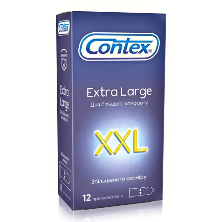 Презервативи CONTEX extra large №12