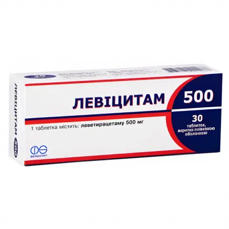 Левіцит таблетки 500 мг №30