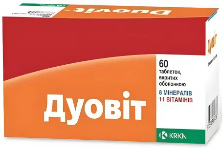 Дуовіт таблетки 60 шт.