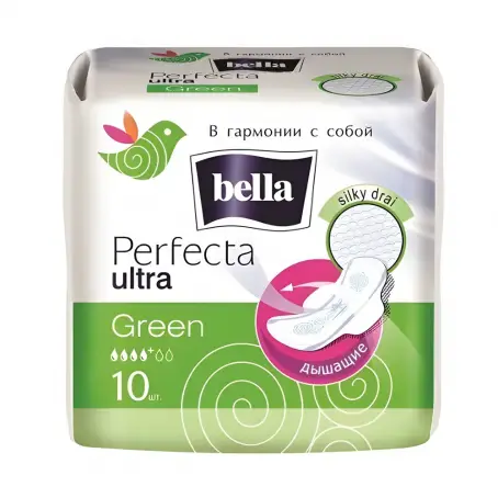 Прокладки Белла Perfecta Ultra Green №10