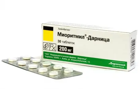 МІОРИТМІЛ-ДАРНИЦЯ 200 мг №30 табл.