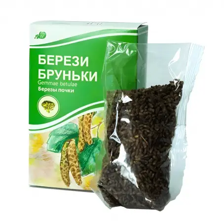 Берези бруньки по 50 г у пач. з внут. пак.